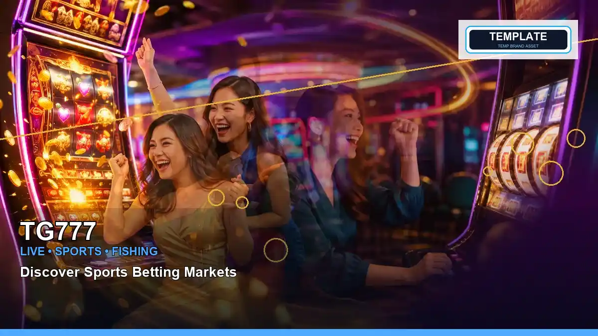 TG777 luxury online slot games featuring an adult Filipina casino host with a panoramic reel composition